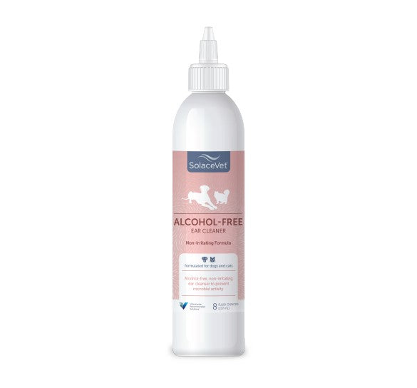 SolaceVet Alcohol-Free Ear Cleaner 8oz