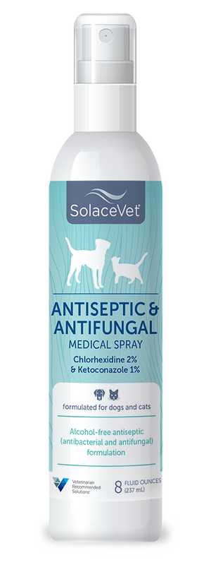 SolaceVet Antiseptic & Antifungal Medical Spray 8oz