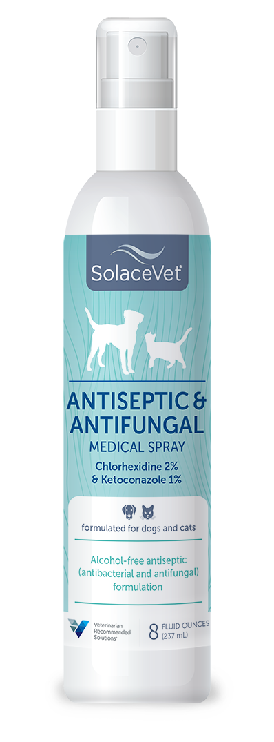 SolaceVet Antiseptic & Antifungal Medical Spray 8oz