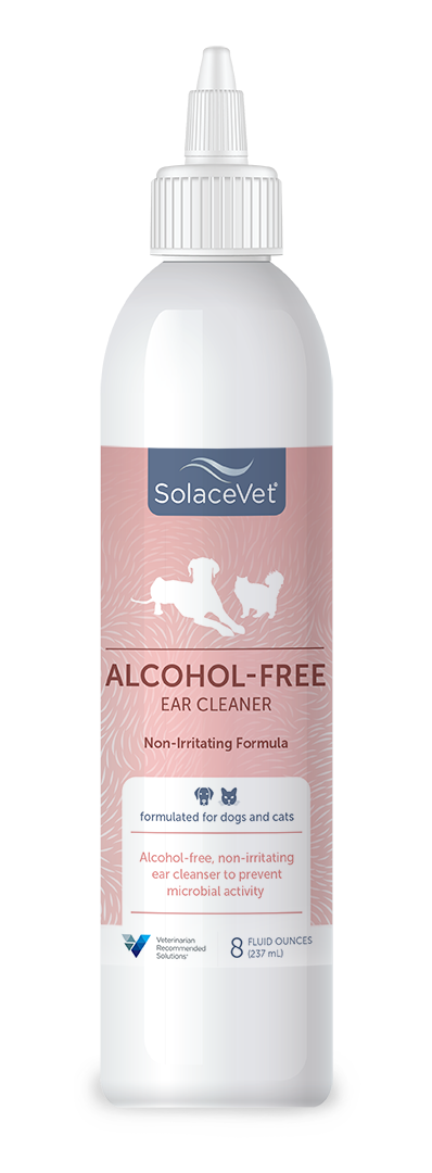 SolaceVet Alcohol-Free Ear Cleaner 8oz