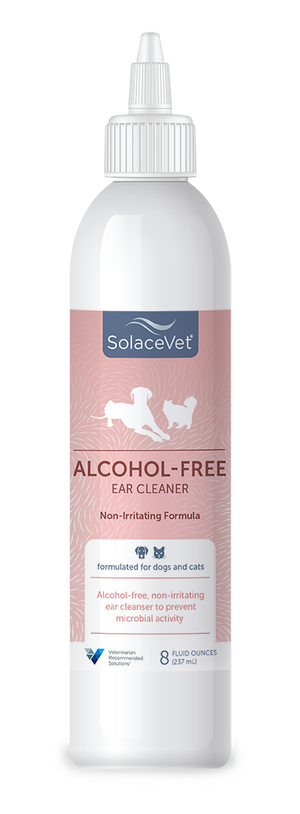 SolaceVet Alcohol-Free Ear Cleaner 8oz