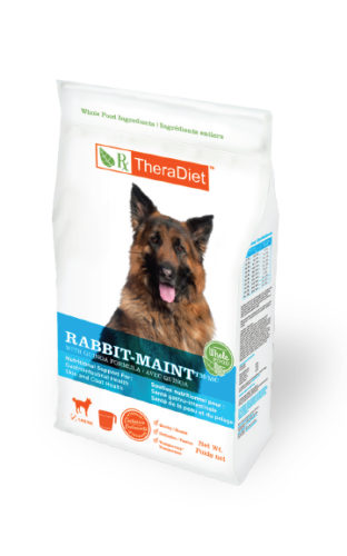 Rabbit-MAINT Canine Quinoa Dry Images_Product Fact Bag